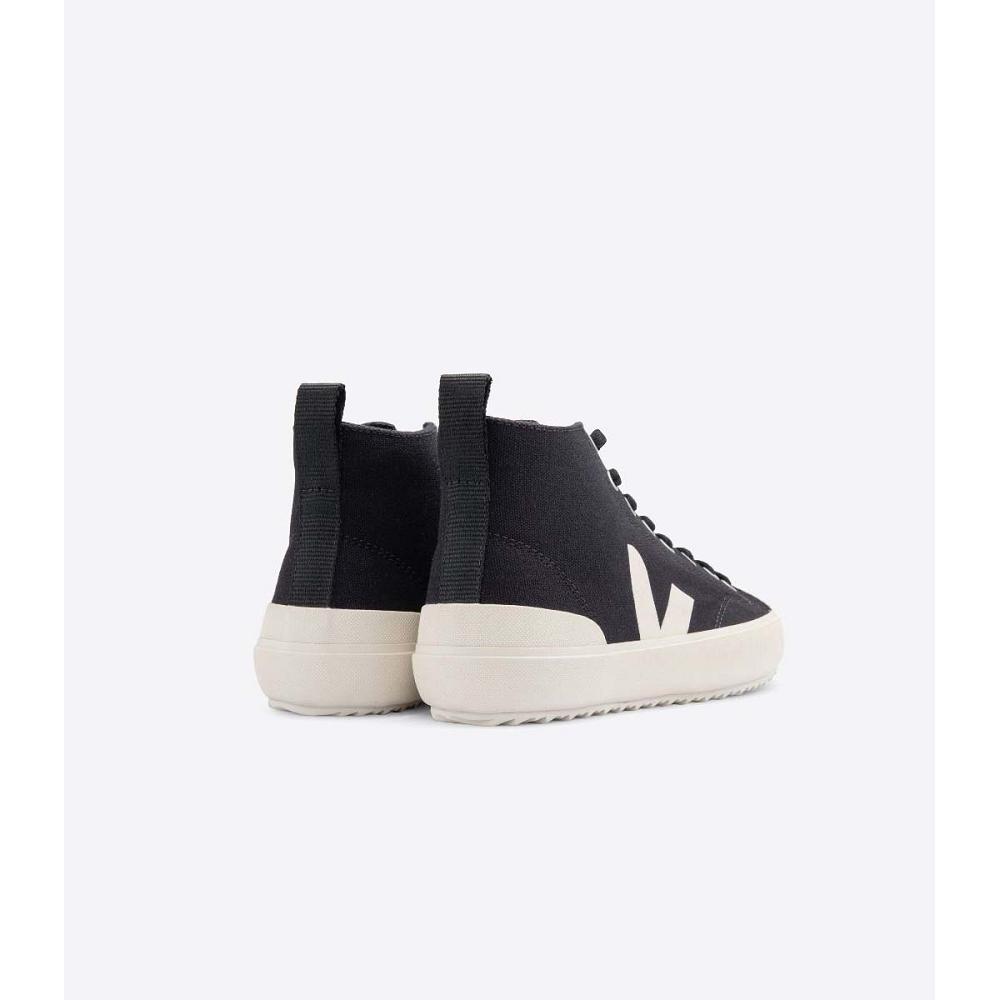 Veja NOVA HT CANVAS Women's Shoes Black | CA 539ZUT